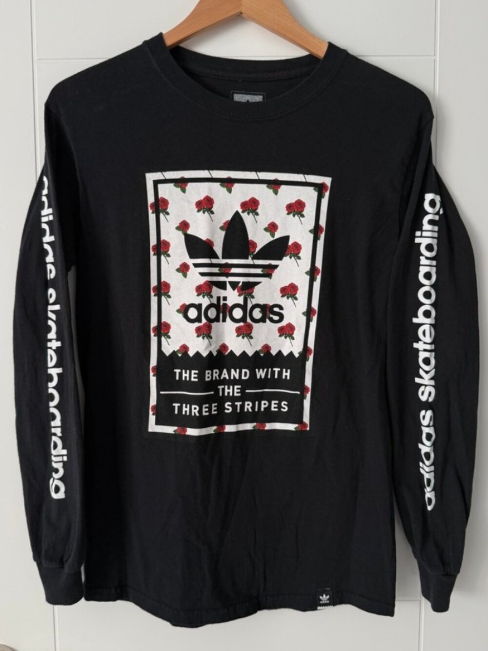 Adidas Skateboarding | Long-Sleeve Graphic Skate T-Shirt | Size S